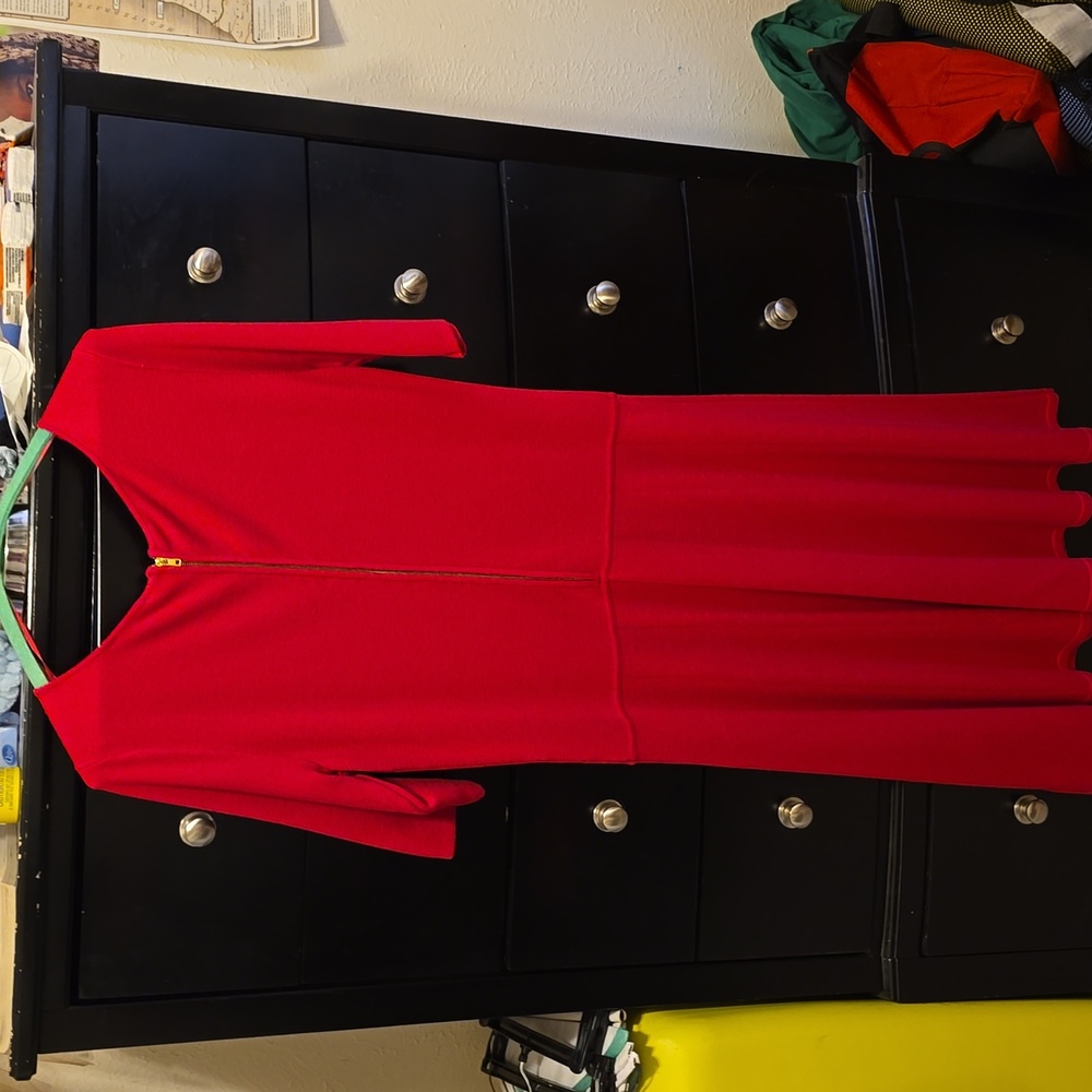 Talbots Drop Waist Midi Dress - Picture 3 of 10